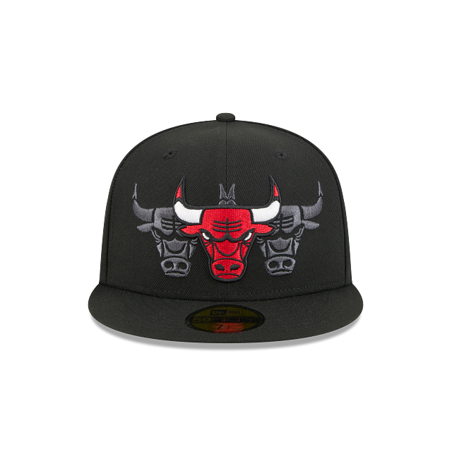 Chicago Bulls NBA Tri Hit 59FIFTY Cerrada
