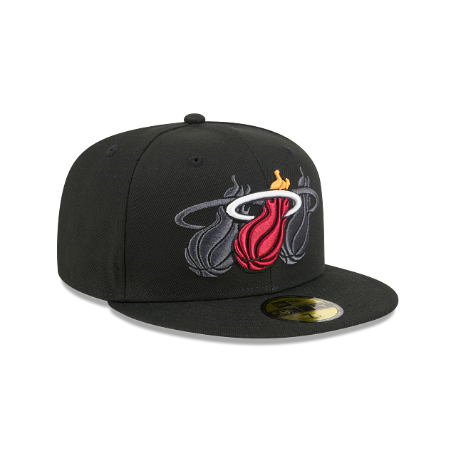 Miami Heat NBA Sport Night 59FIFTY Cerrada