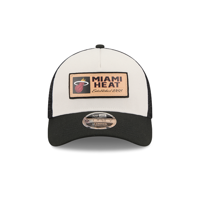 Miami Heat NBA Adventure 9FORTY AF Trucker Snapback