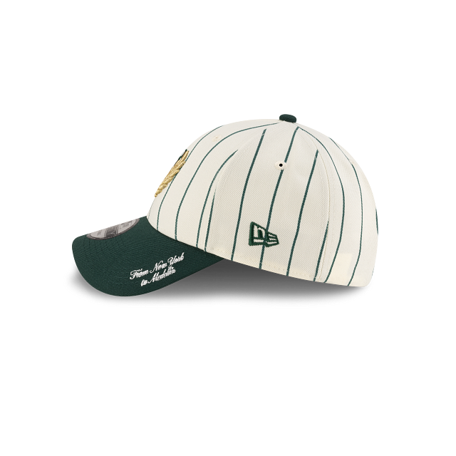 TRUE X New Era Pinstripe 9FORTY Strapback Verde