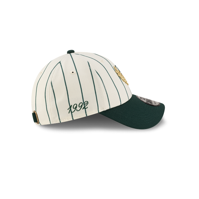 TRUE X New Era Pinstripe 9FORTY Strapback Verde