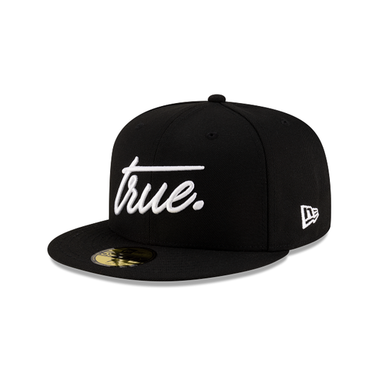 TRUE X New Era 59FIFTY Cerrada Negra