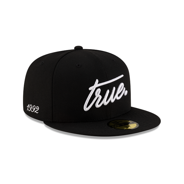 TRUE X New Era 59FIFTY Cerrada Negra