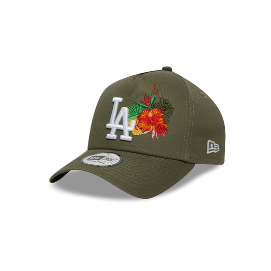 Los Angeles Dodgers MLB Flower 9FORTY A-Frame Snapback
