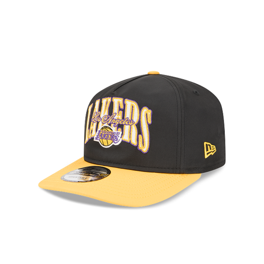 Los Angeles Lakers NBA Dual Logo Golfer Snapback