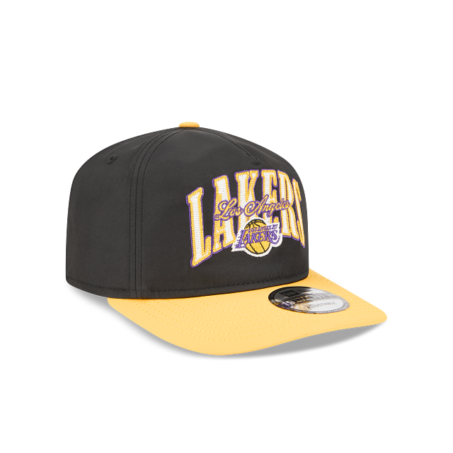 Los Angeles Lakers NBA Dual Logo Golfer Snapback
