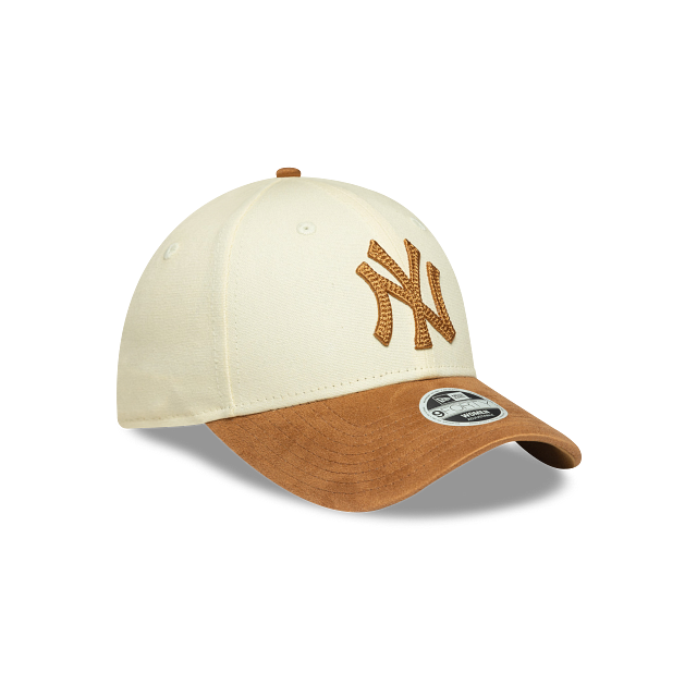 New York Yankees MLB Faux Suede 9FORTY Strapback para mujer