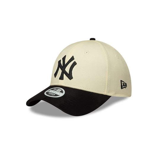 New York Yankees MLB Faux Suede 9FORTY Strapback para mujer
