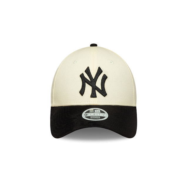 New York Yankees MLB Faux Suede 9FORTY Strapback para mujer