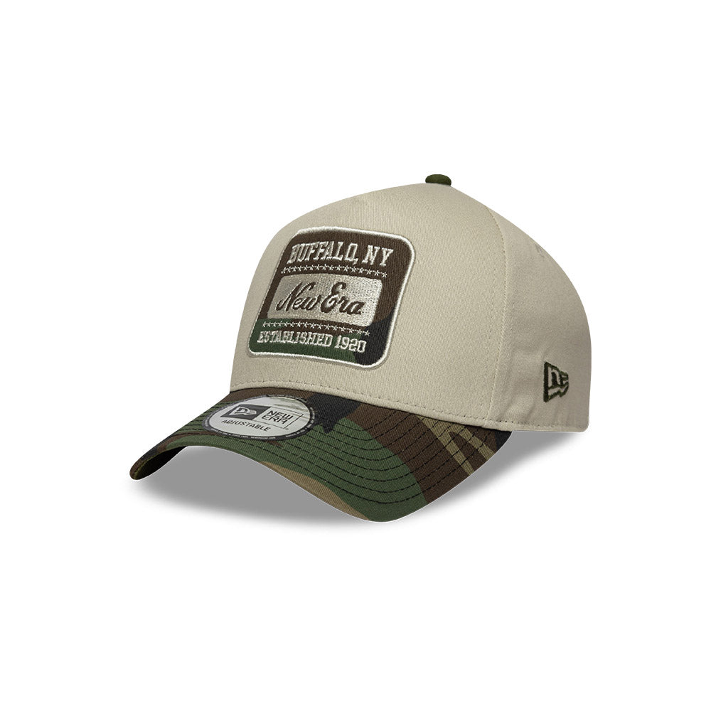 New Era Camo Patch 9FORTY E-Frame Snapback