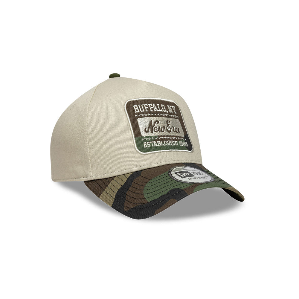 New Era Camo Patch 9FORTY E-Frame Snapback