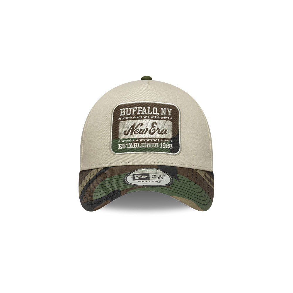 New Era Camo Patch 9FORTY E-Frame Snapback