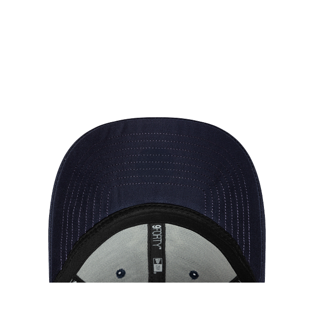 New York Yankees Visor Script 9FORTY Strapback