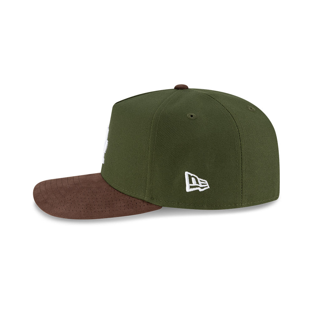 Los Angeles Dodgers MLB Suede Visor 9FORTY E-Frame Snapback