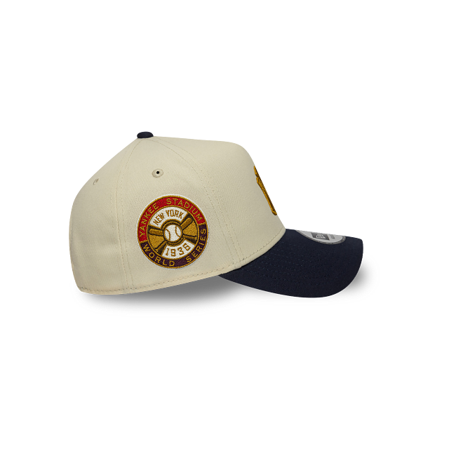 New York Yankees MLB World Series Patch two tone 9FORTY A-Frame Snapback