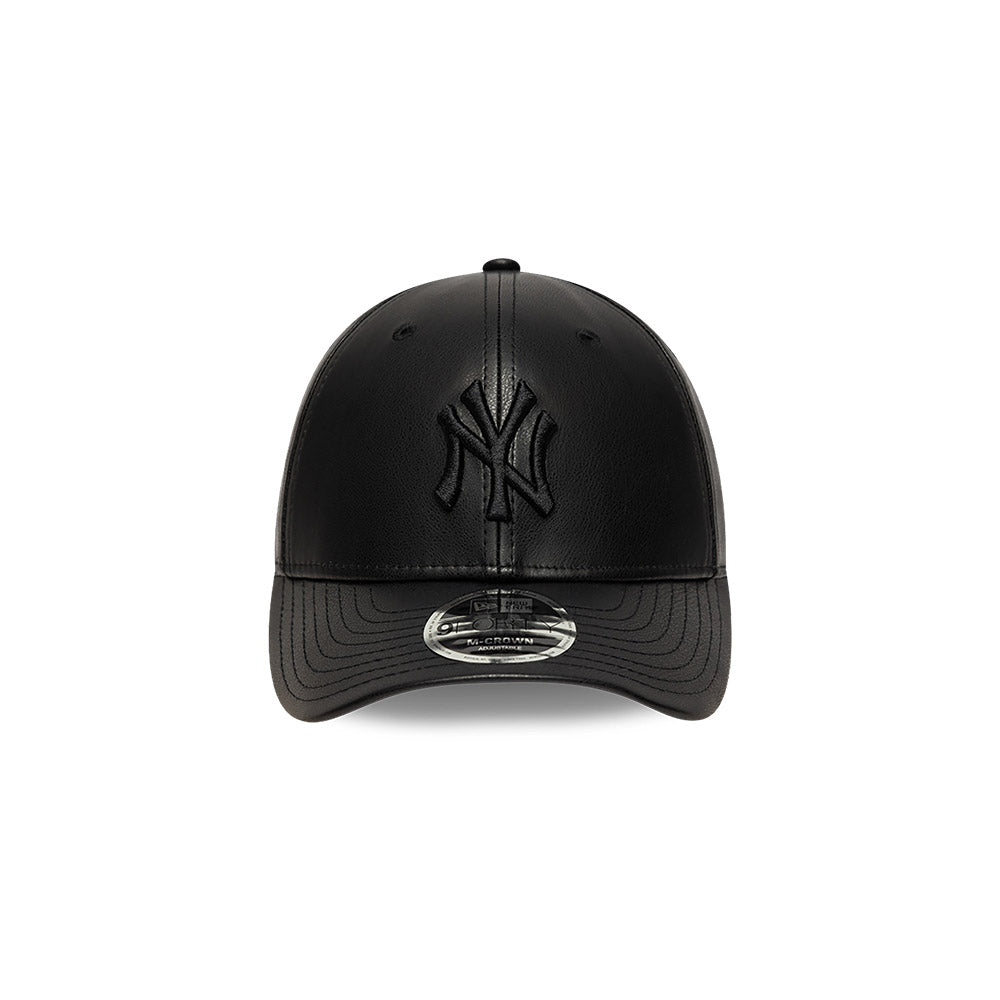 New York Yankees MLB Faux Leather 9FORTY M-Crown Snapback