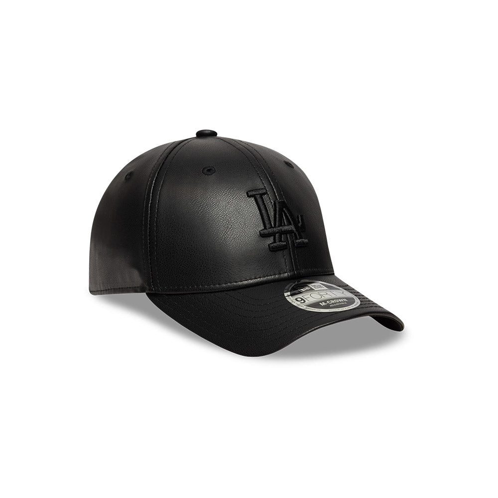 Los Angeles Dodgers MLB Faux Leather 9FORTY M-Crown Snapback