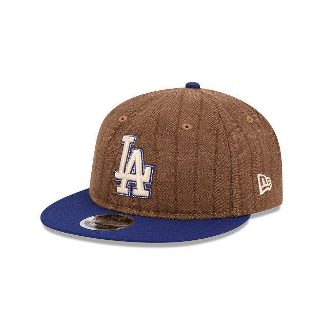 Los Angeles Dodgers MLB Wool Pinstripe 9FIFTY Retro Crown Strapback