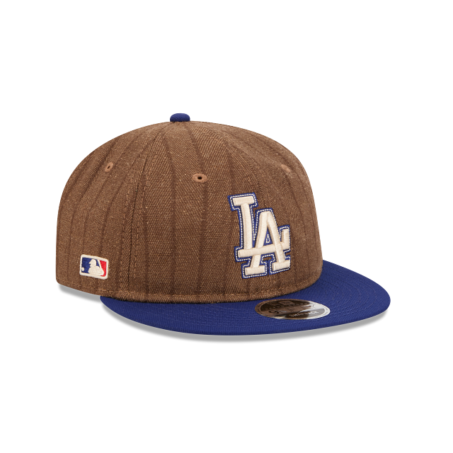 Los Angeles Dodgers MLB Wool Pinstripe 9FIFTY Retro Crown Strapback