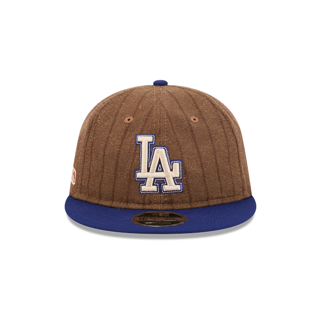 Los Angeles Dodgers MLB Wool Pinstripe 9FIFTY Retro Crown Strapback