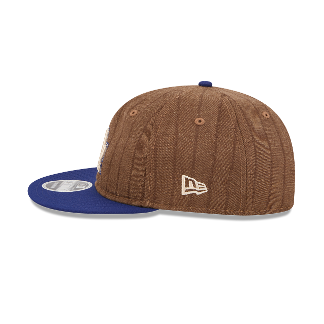 Los Angeles Dodgers MLB Wool Pinstripe 9FIFTY Retro Crown Strapback