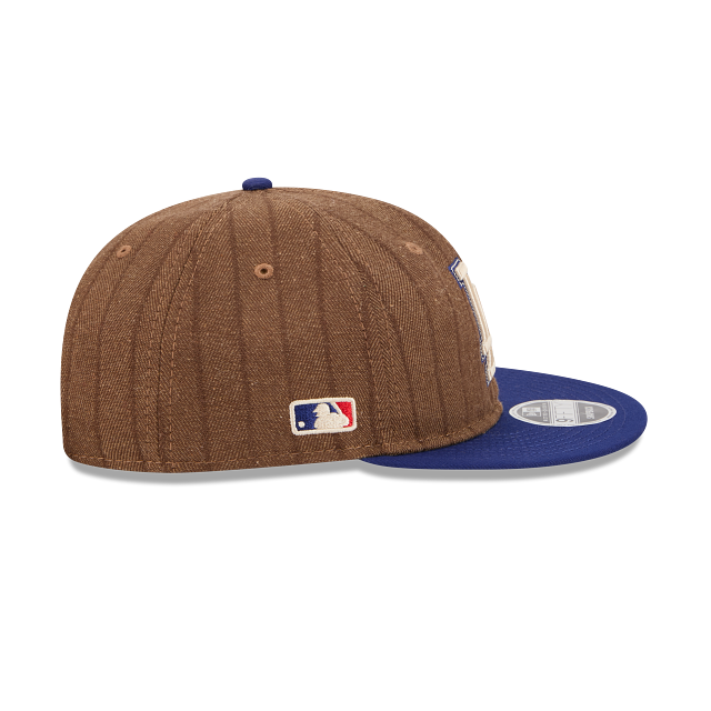 Los Angeles Dodgers MLB Wool Pinstripe 9FIFTY Retro Crown Strapback