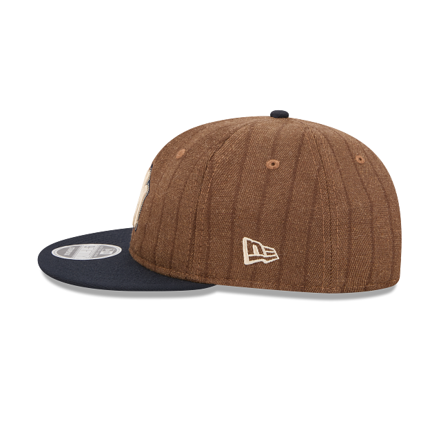 New York Yankees MLB Wool Pinstripe 9FIFTY Retro Crown Strapback