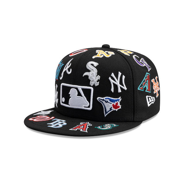 MLB All Over Logo 59FIFTY Cerrada