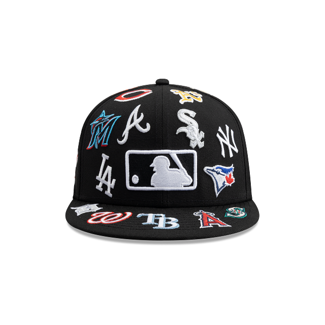 MLB All Over Logo 59FIFTY Cerrada