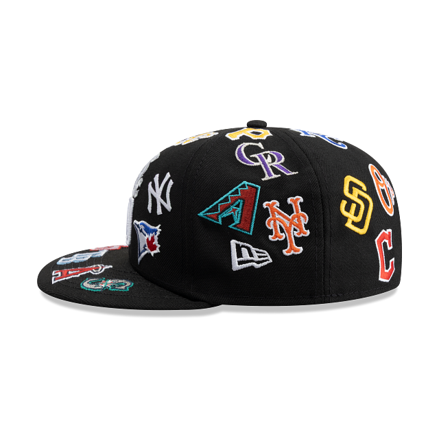 MLB All Over Logo 59FIFTY Cerrada