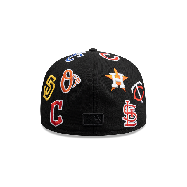 MLB All Over Logo 59FIFTY Cerrada