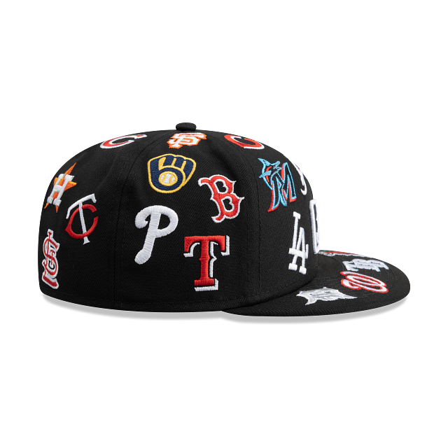 MLB All Over Logo 59FIFTY Cerrada
