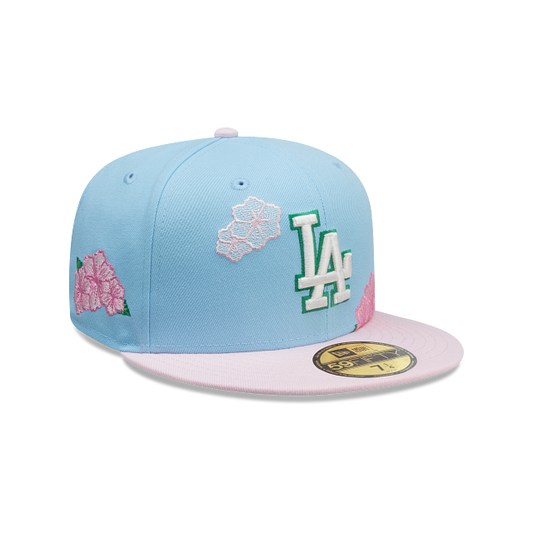 Los Angeles Dodgers MLB City Elements República Dominicana 59FIFTY Cerrada Azul