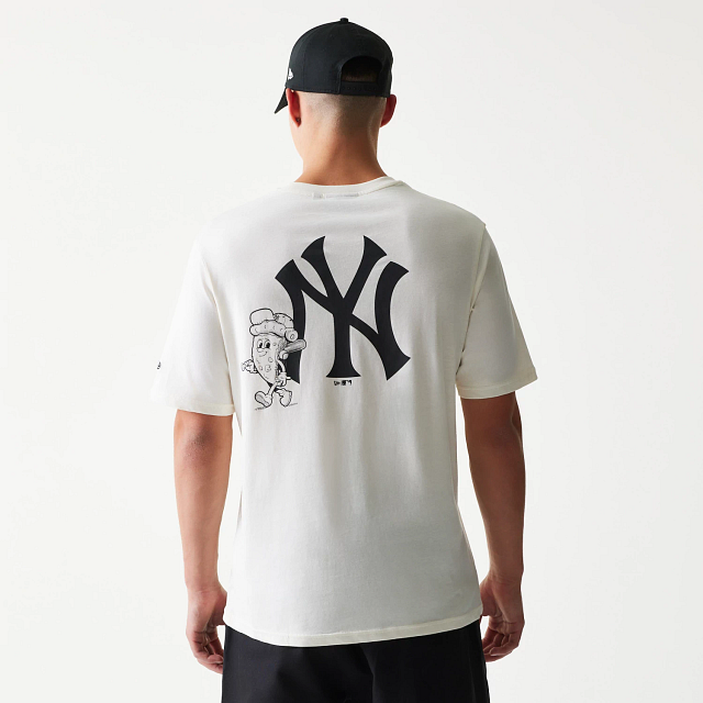 Playera Manga Corta New York Yankees MLB Food Graphic