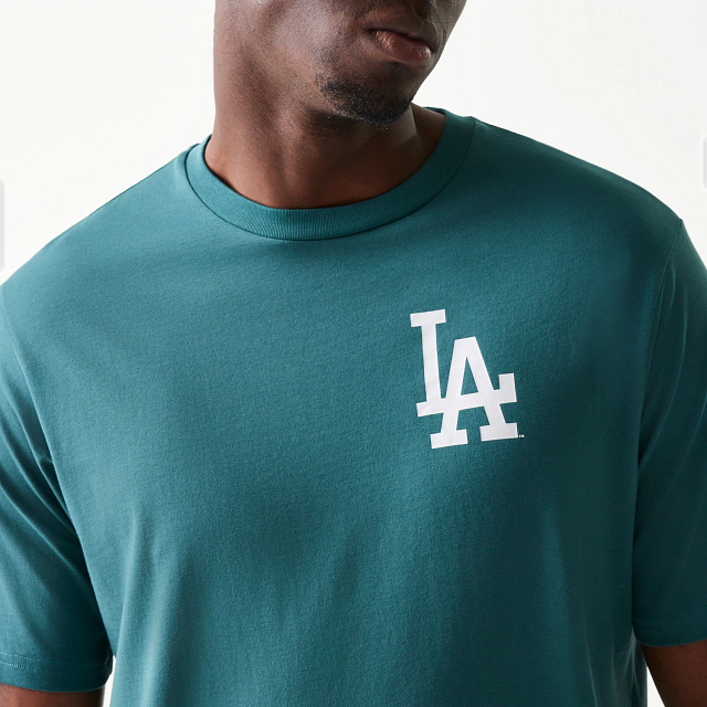 Playera Manga Corta Los Angeles Dodgers MLB Food Graphic