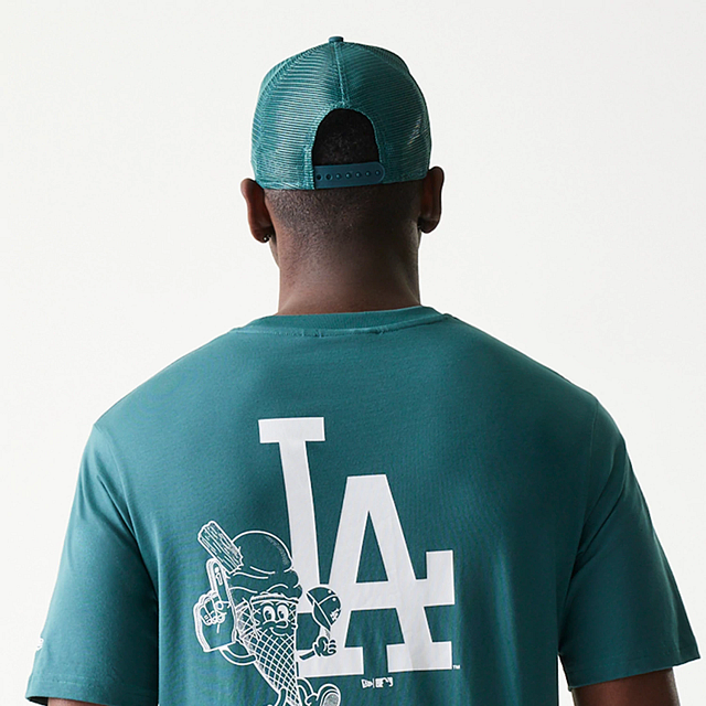 Playera Manga Corta Los Angeles Dodgers MLB Food Graphic