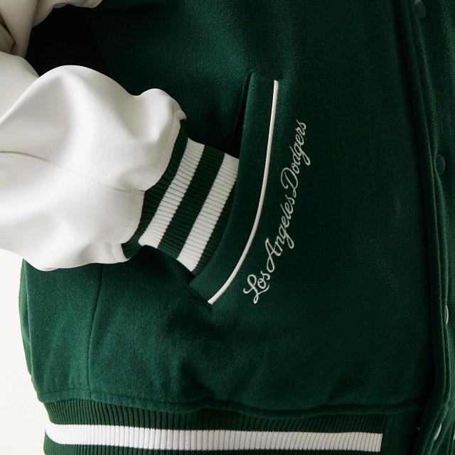 Chumpa Varsity Los Angeles Dodgers MLB Heritage Verde