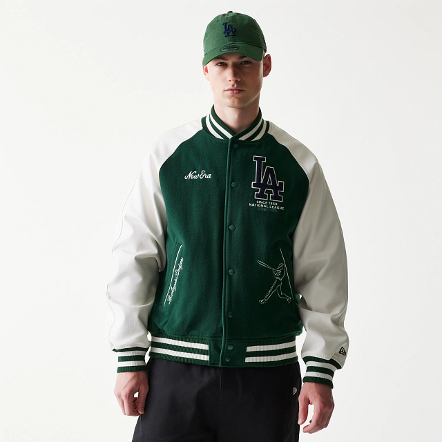 Chumpa Varsity Los Angeles Dodgers MLB Heritage Verde