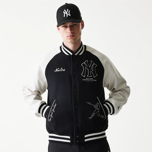 Chumpa Varsity New York Yankees MLB Heritage Negra