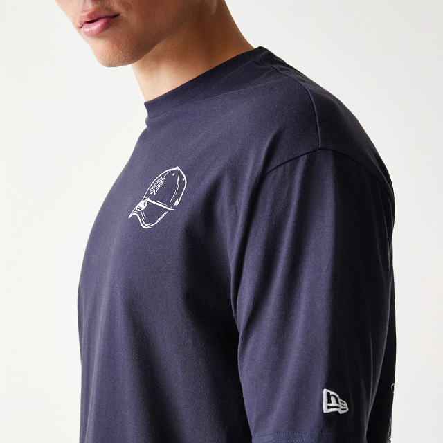 Playera Manga Corta New York Yankees MLB Baseball Graphic