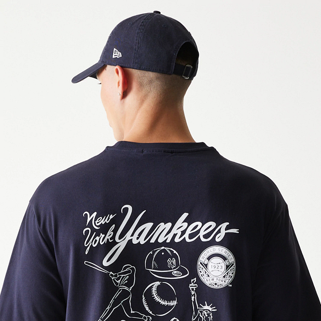 Playera Manga Corta New York Yankees MLB Baseball Graphic