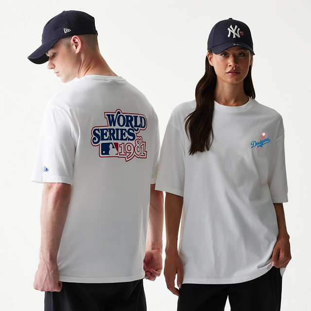 Playera Manga Corta Los Angeles Dodgers MLB World Series