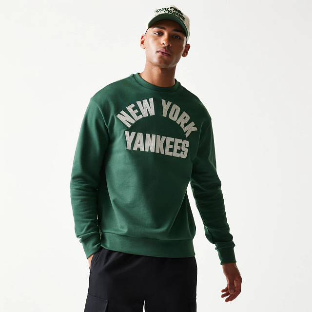 Sudadera New York Yankees MLB Wordmark Verde