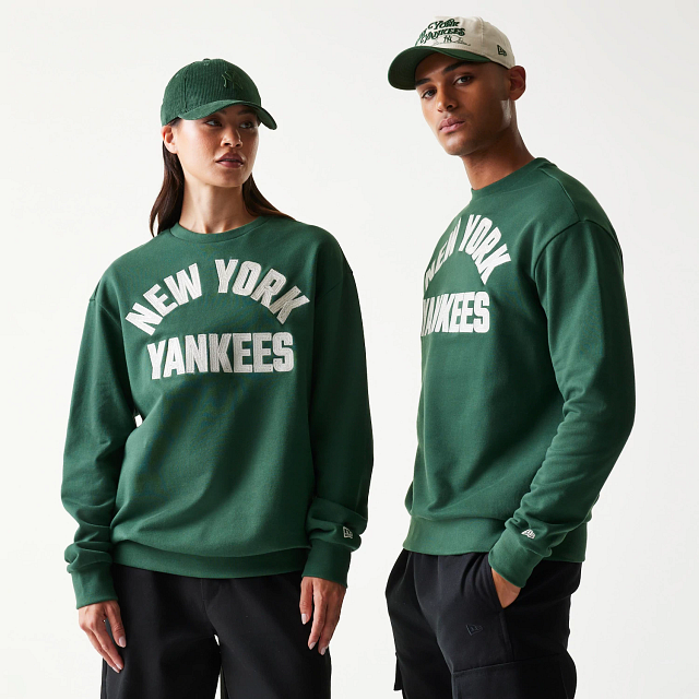 Sudadera New York Yankees MLB Wordmark Verde