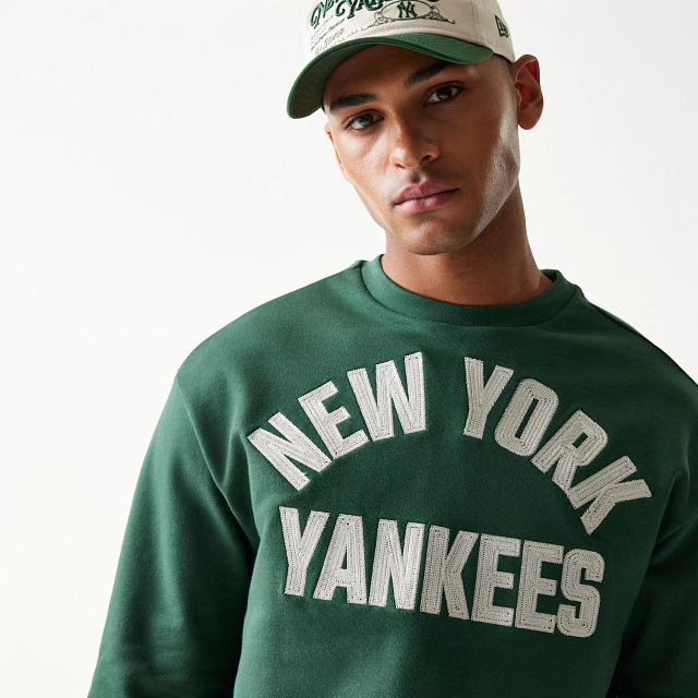 Sudadera New York Yankees MLB Wordmark Verde