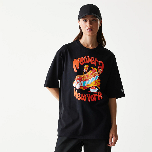 Camisa New Era Food Graphic Negra