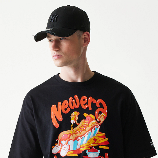 Camisa New Era Food Graphic Negra