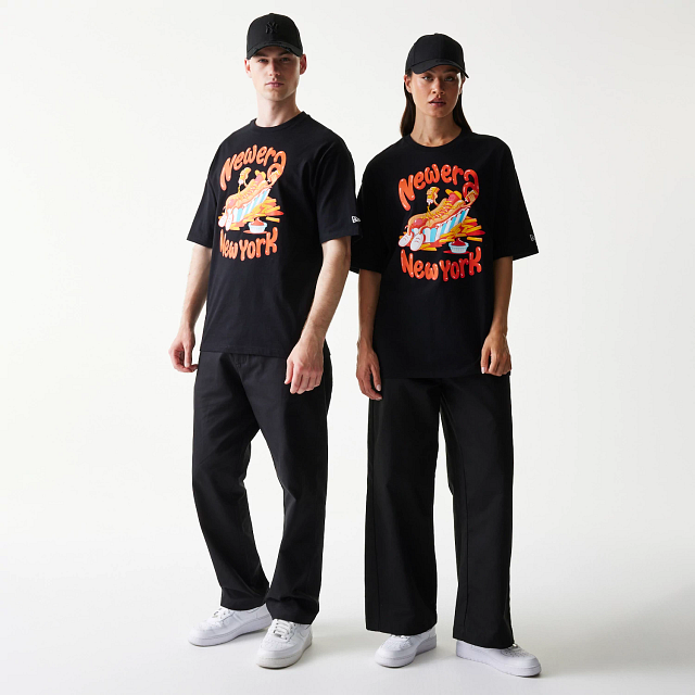 Camisa New Era Food Graphic Negra