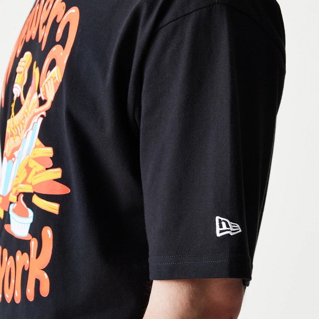 Camisa New Era Food Graphic Negra