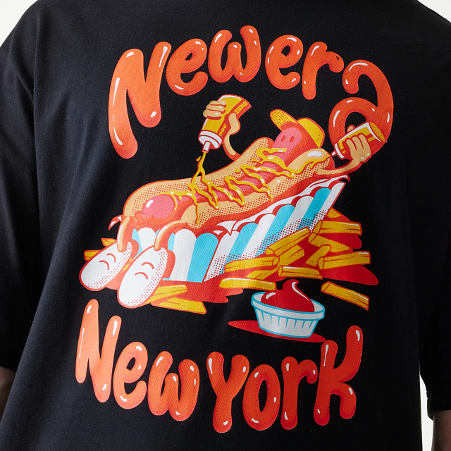 Camisa New Era Food Graphic Negra